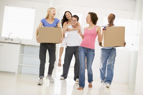Business storage space for Clapham companies with boxes and office supplies