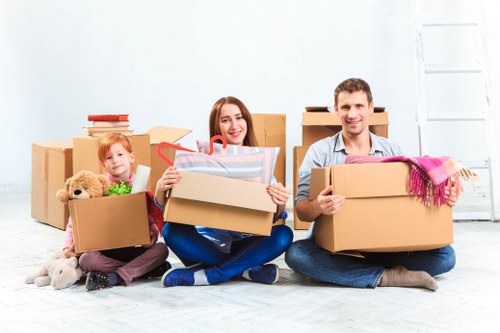 Secure storage options for office equipment in Clapham