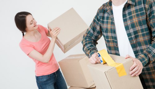 Moving bulky furniture safely from a flat in Clapham