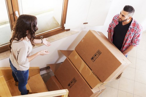 Settling into a new home after house removals in Clapham
