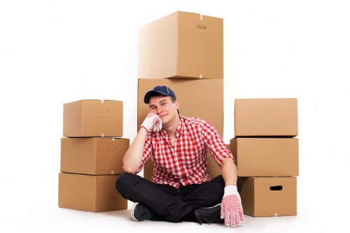 Packing and planning for house removals in Clapham